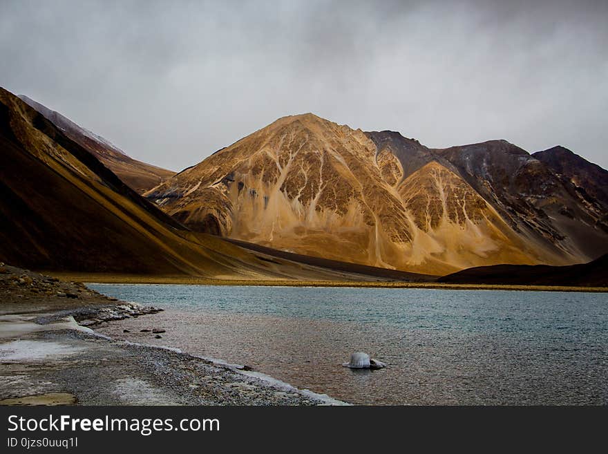 Brown Mountain Hills Near Sea