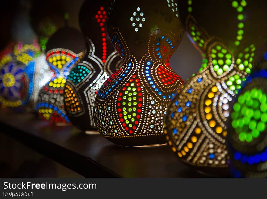 Turkish lamps handmade.