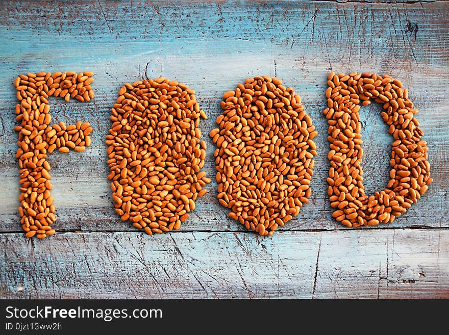 Letter B of beans on the blue table. Very healthy food. disambiguation A bean is a seed of one of several genera of the flowering plant family Fabaceae, which are used for human or animal food. The word `bean` and its Germanic cognates e.g., Bohne. Letter B of beans on the blue table. Very healthy food. disambiguation A bean is a seed of one of several genera of the flowering plant family Fabaceae, which are used for human or animal food. The word `bean` and its Germanic cognates e.g., Bohne.