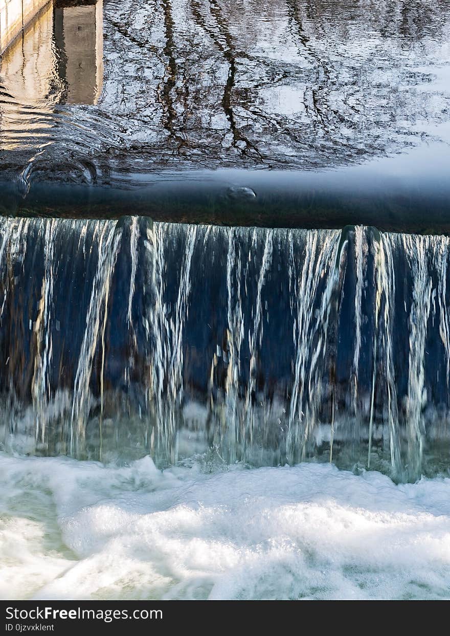 Barrage in a Park in Berlin