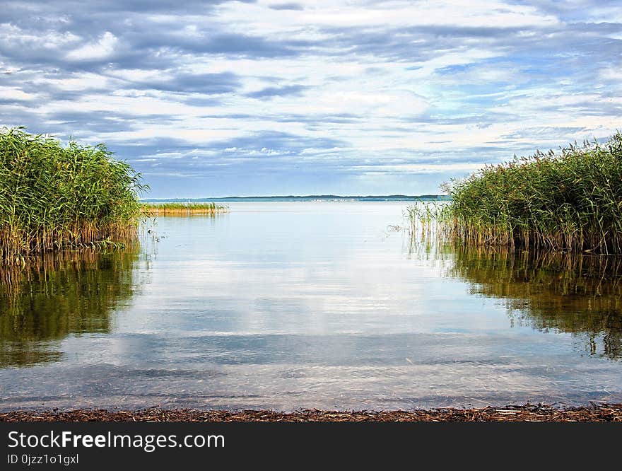 Reflection, Waterway, Sky, Water