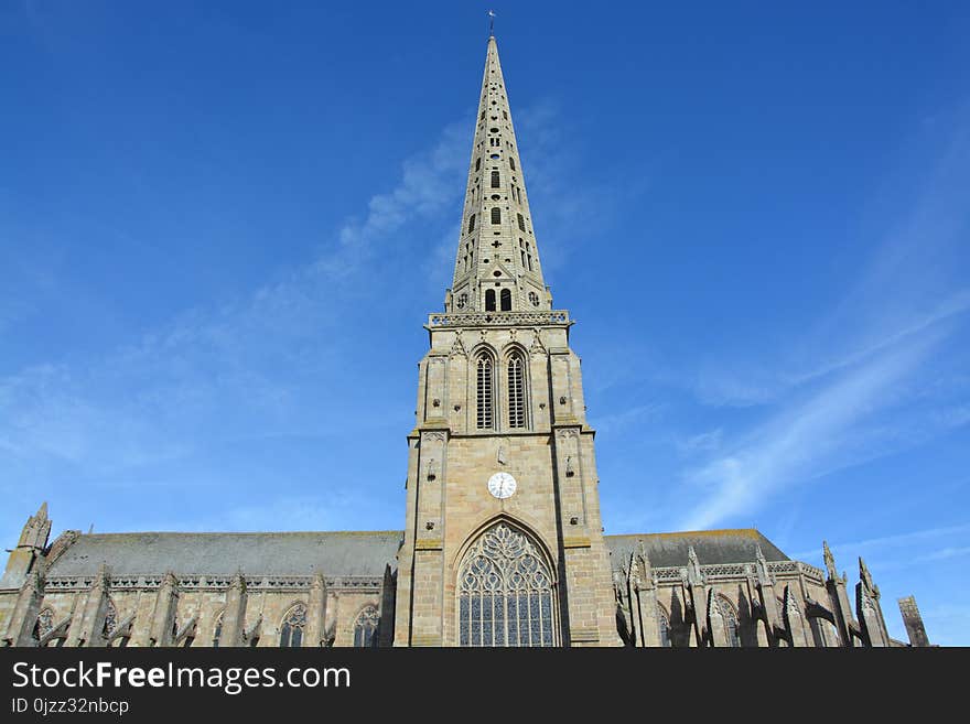 Spire, Landmark, Sky, Steeple