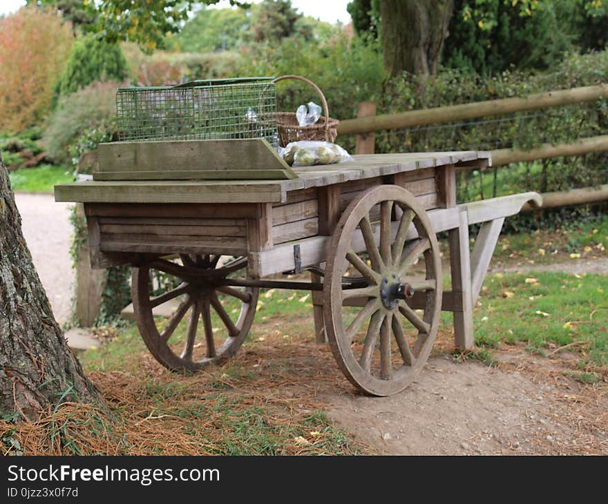 Cart, Wagon, Vehicle, Carriage