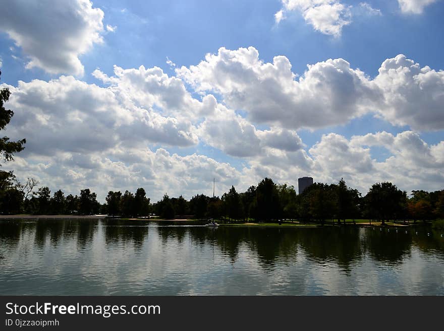 Cloud, Sky, Reflection, Water