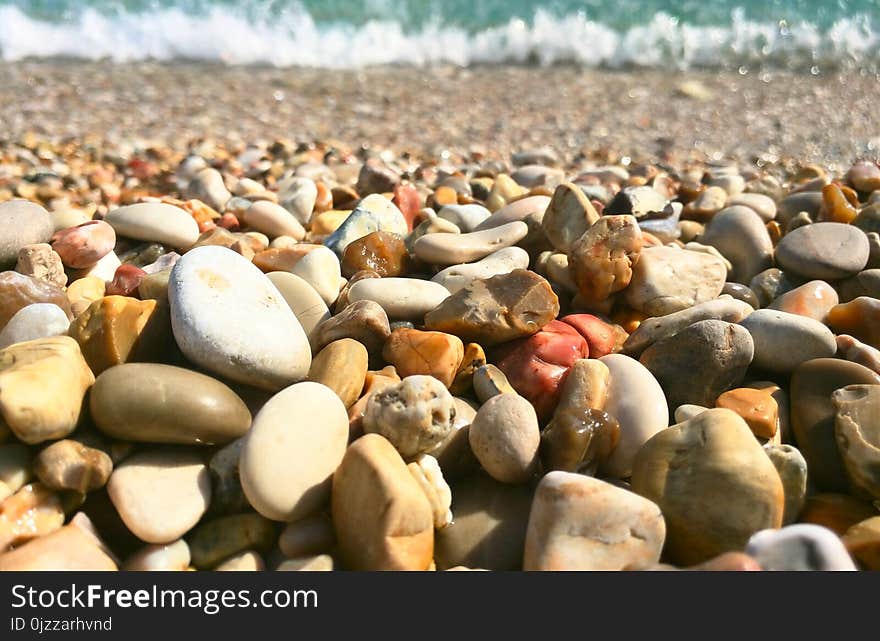 Pebble, Rock, Material, Gravel