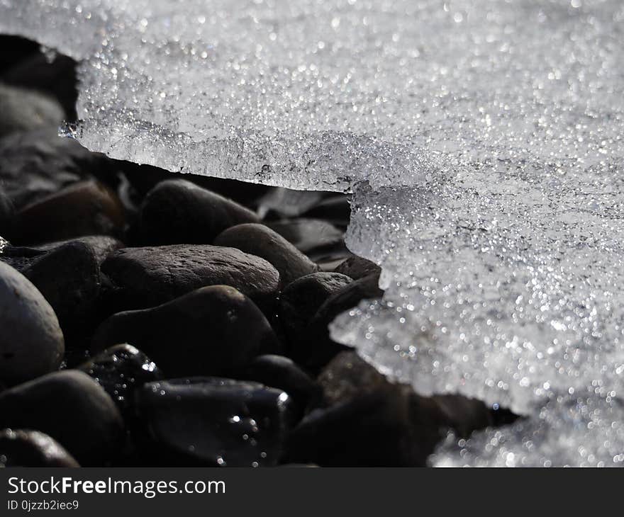 Water, Rock, Ice, Freezing