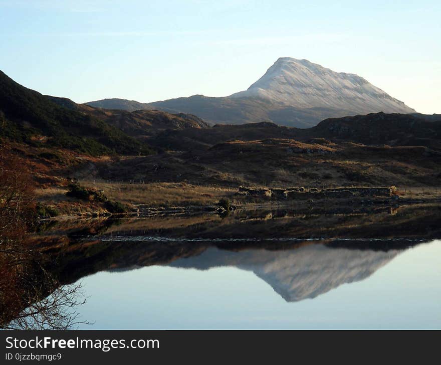 Highland, Loch, Wilderness, Reflection