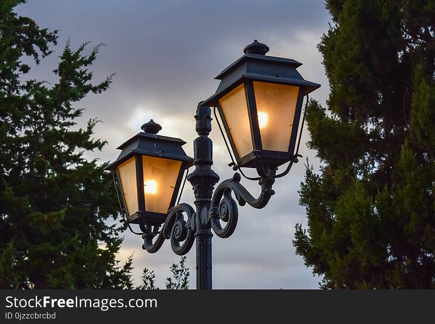 Light Fixture, Street Light, Lighting, Sky