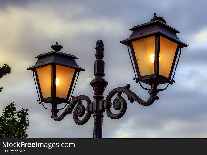 Light Fixture, Street Light, Sky, Lighting