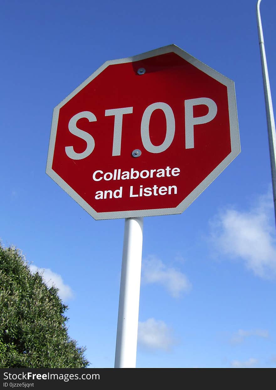 Signage, Street Sign, Sky, Stop Sign