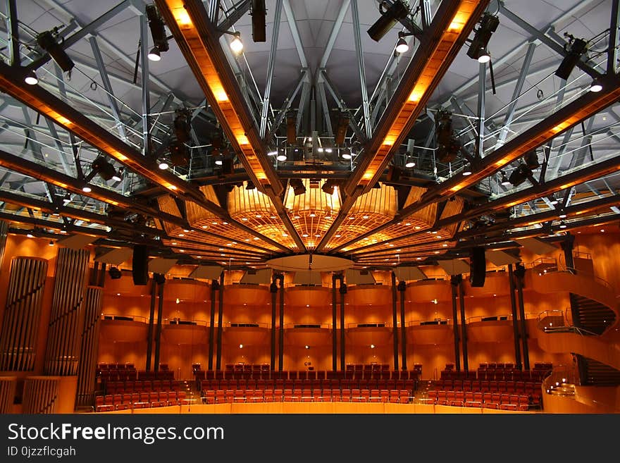 Performing Arts Center, Theatre, Auditorium, Symmetry