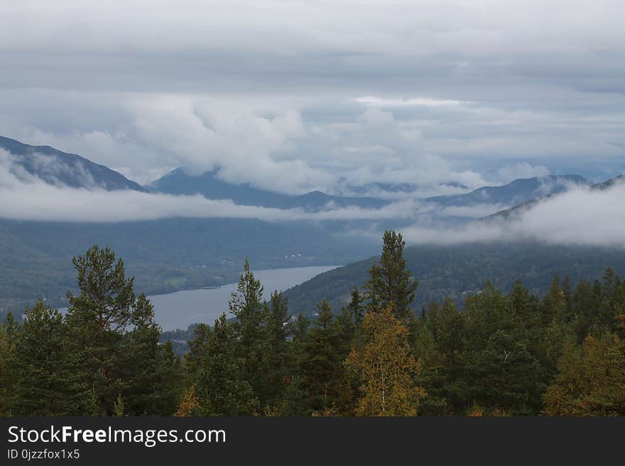 Ridge, Highland, Wilderness, Cloud