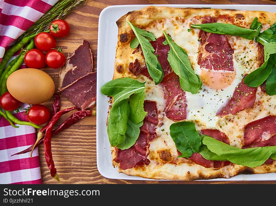 Dish, Pizza, Cuisine, Italian Food