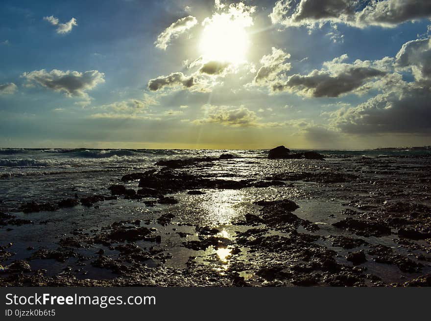 Sea, Sky, Shore, Horizon