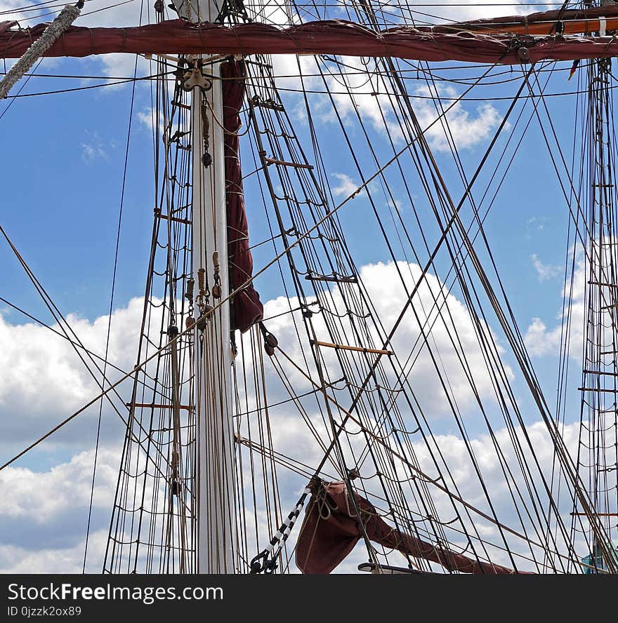 Sailing Ship, Tall Ship, Mast, Ship