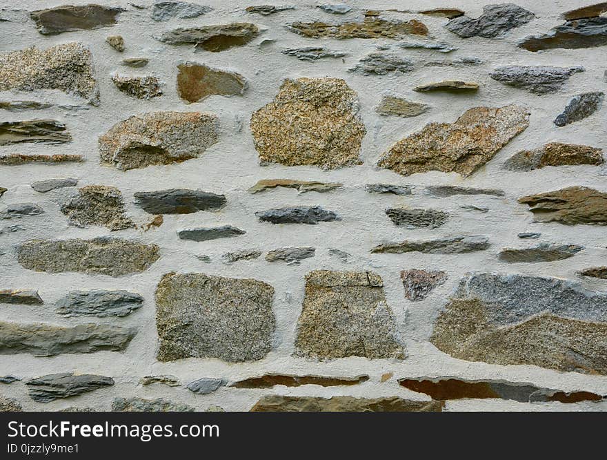 Rock, Stone Wall, Bedrock, Geology