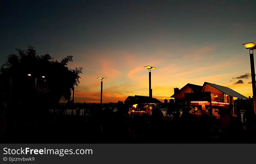 Sky, Cloud, Night, Evening