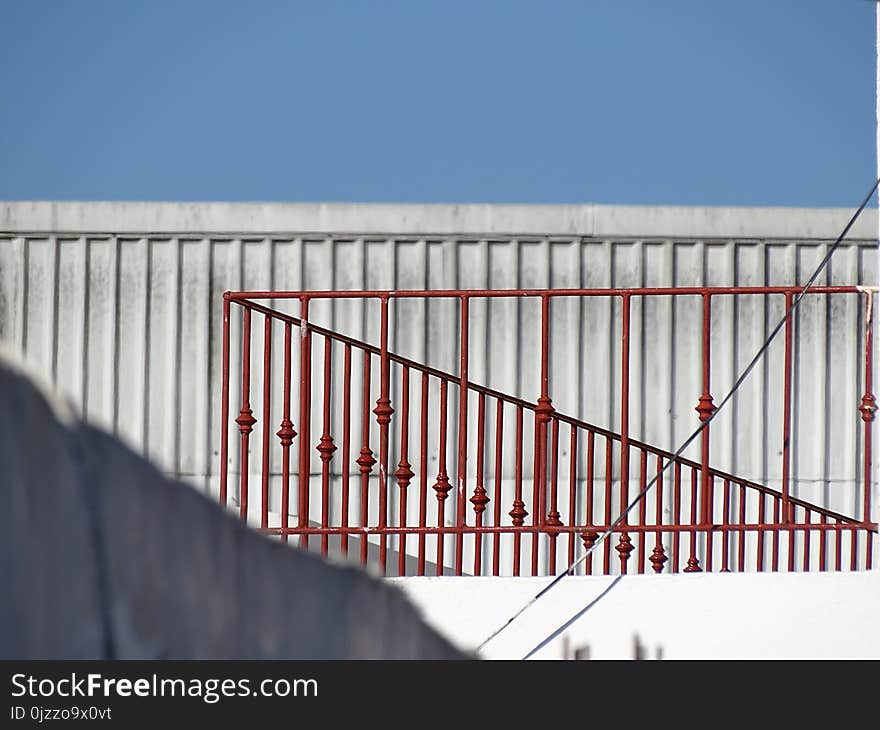 Structure, Architecture, Wall, Handrail