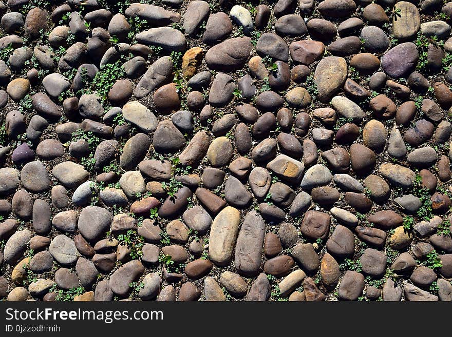 Rock, Pebble, Gravel, Material