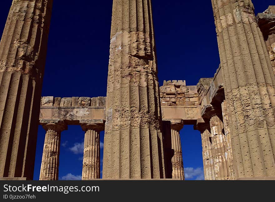 Historic Site, Landmark, Column, Ancient History