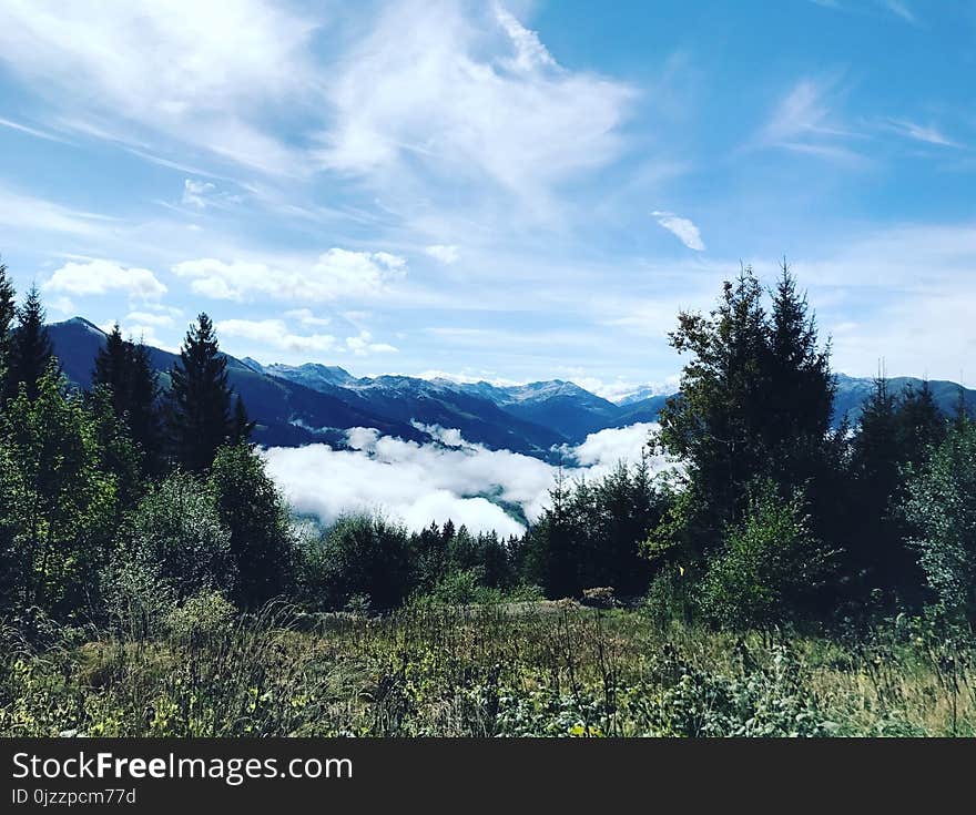 Sky, Wilderness, Mountainous Landforms, Cloud