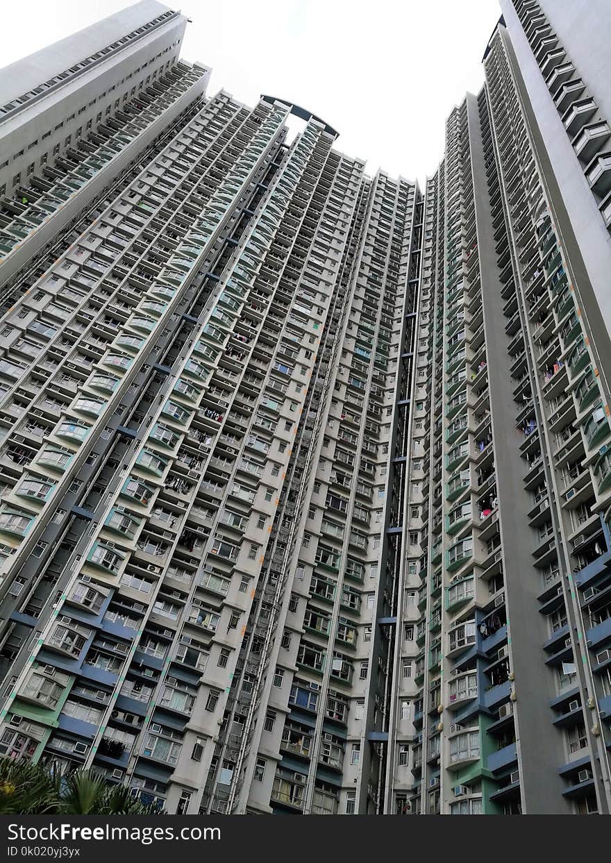 Tall apartment building Hong Kong