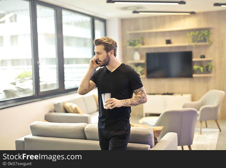 Man Calling on Phone