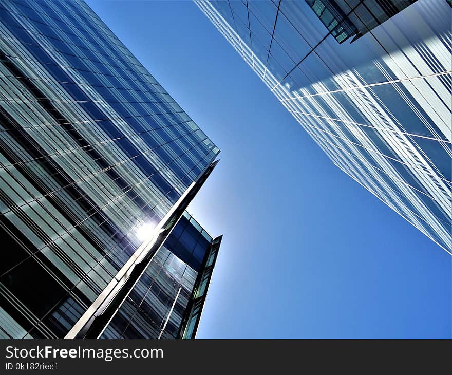 Low Angle Photography of High Rise Buildings