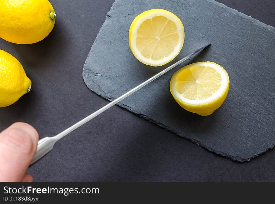 Photo of Sliced Lemon