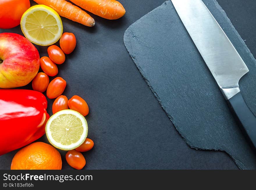 Flatlay Photo of Fruits and Vegetables