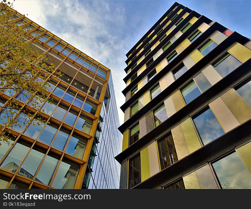 Low Angle Photography of Buildings