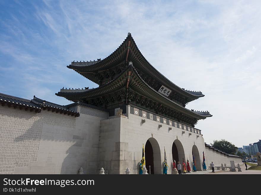 Chinese Architecture, Historic Site, Landmark, Sky