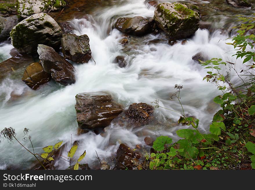 Water, Nature, Stream, Body Of Water