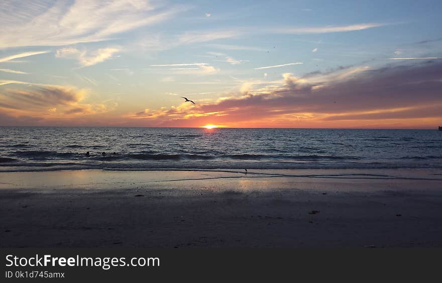 Horizon, Sea, Sky, Ocean