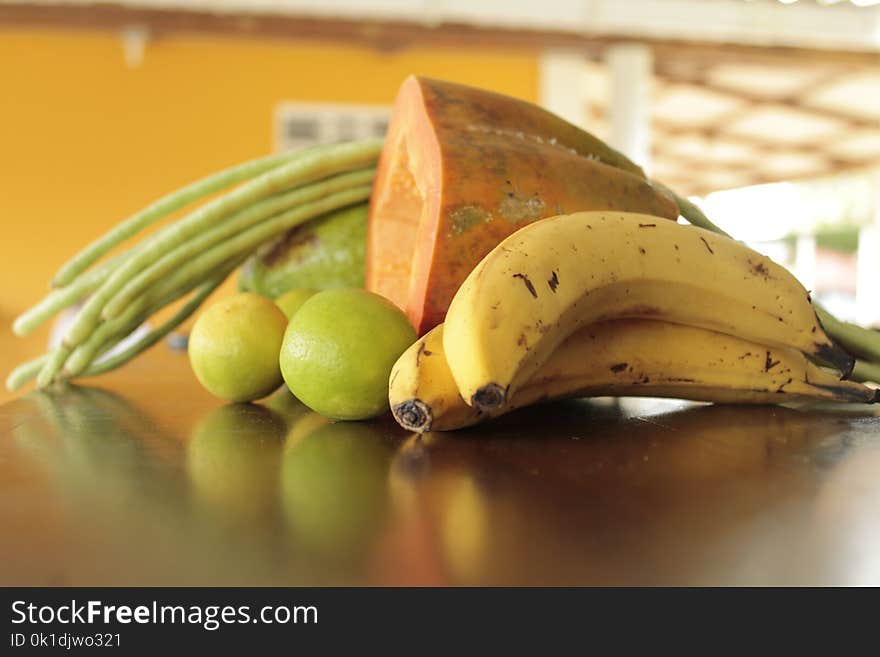 Banana, Banana Family, Fruit, Food
