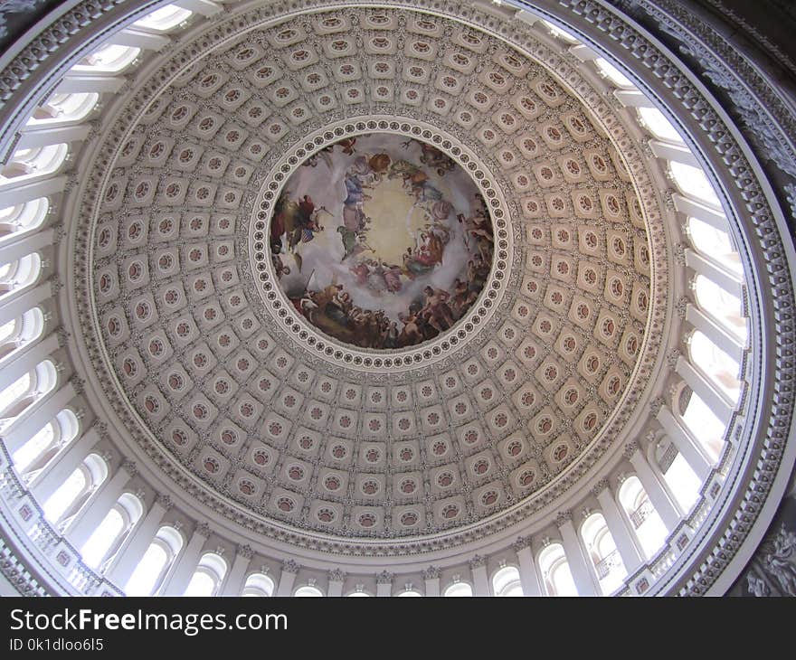 Dome, Building, Circle, Symmetry