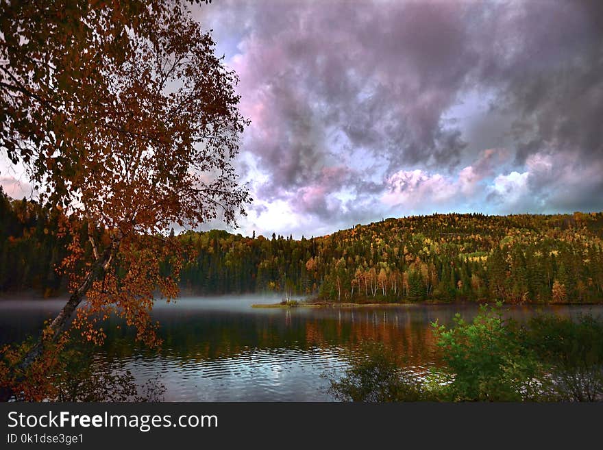 Reflection, Water, Nature, Sky