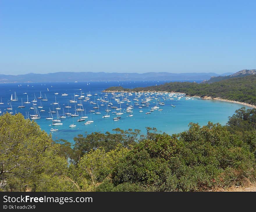 Sea, Coast, Sky, Promontory