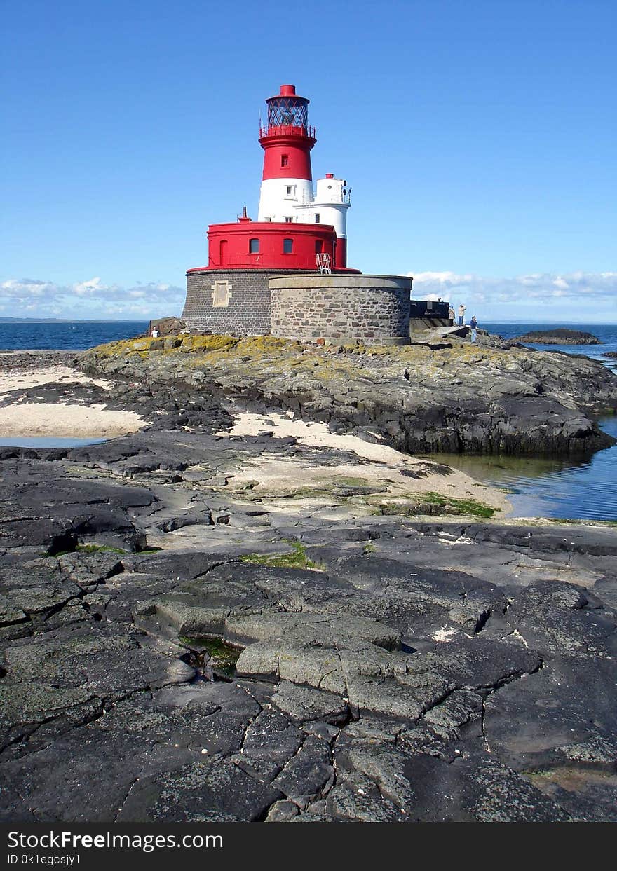 Lighthouse, Tower, Sea, Coast