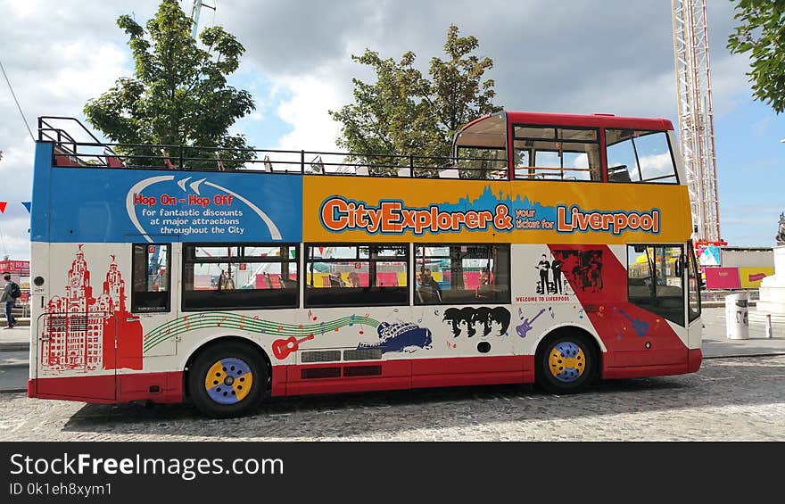 Bus, Transport, Double Decker Bus, Motor Vehicle