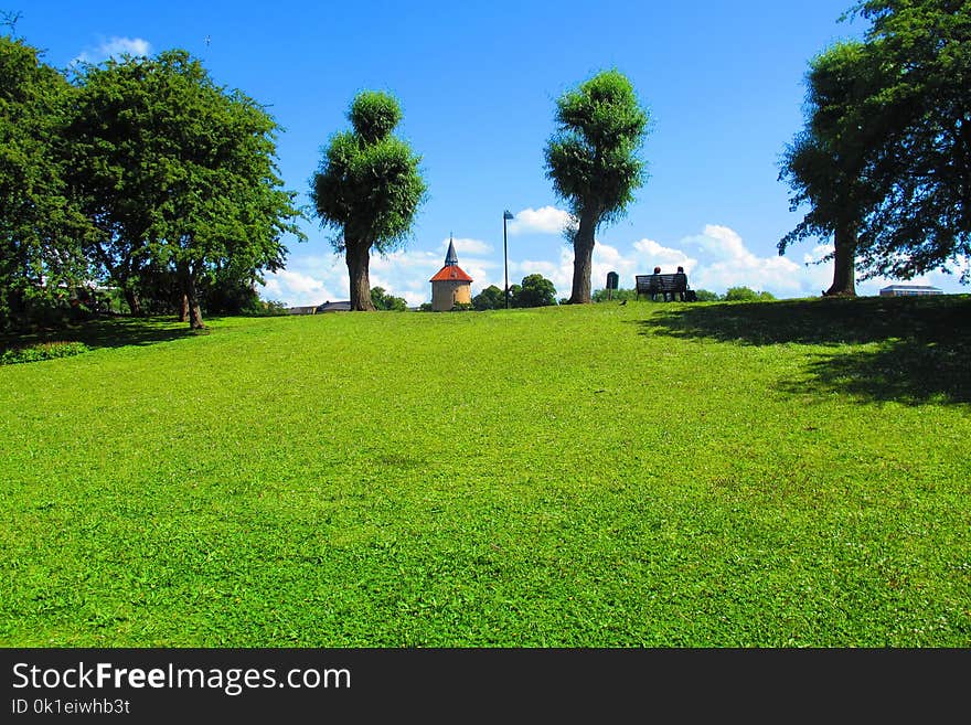 Sky, Grassland, Nature, Green