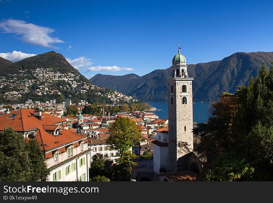 Sky, Mountain Village, Mountainous Landforms, Mountain Range