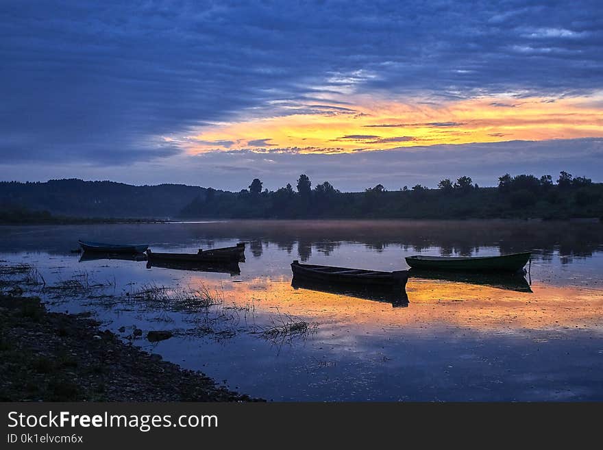 Reflection, Nature, Sky, Water