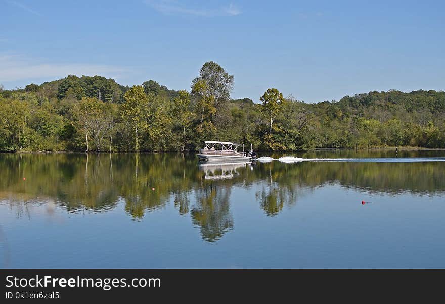 Reflection, Water, Lake, Nature