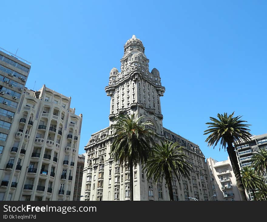 Landmark, Building, Tower, Sky