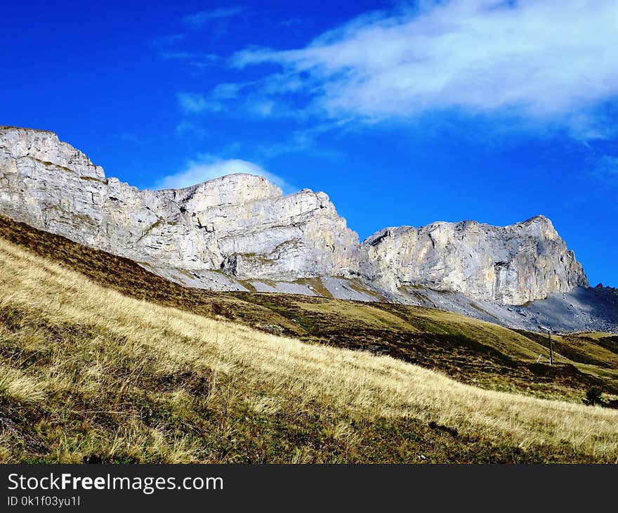 Sky, Mountainous Landforms, Mountain, Mountain Range