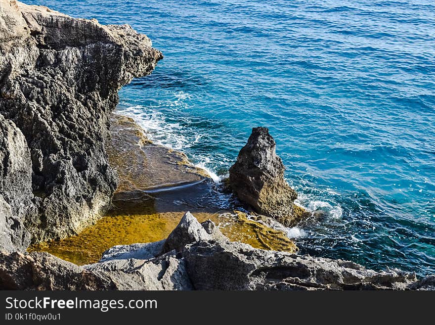 Sea, Coast, Rock, Body Of Water