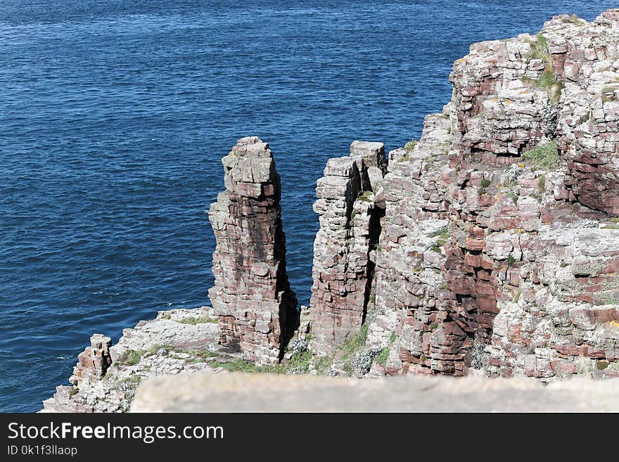 Sea, Cliff, Rock, Coast