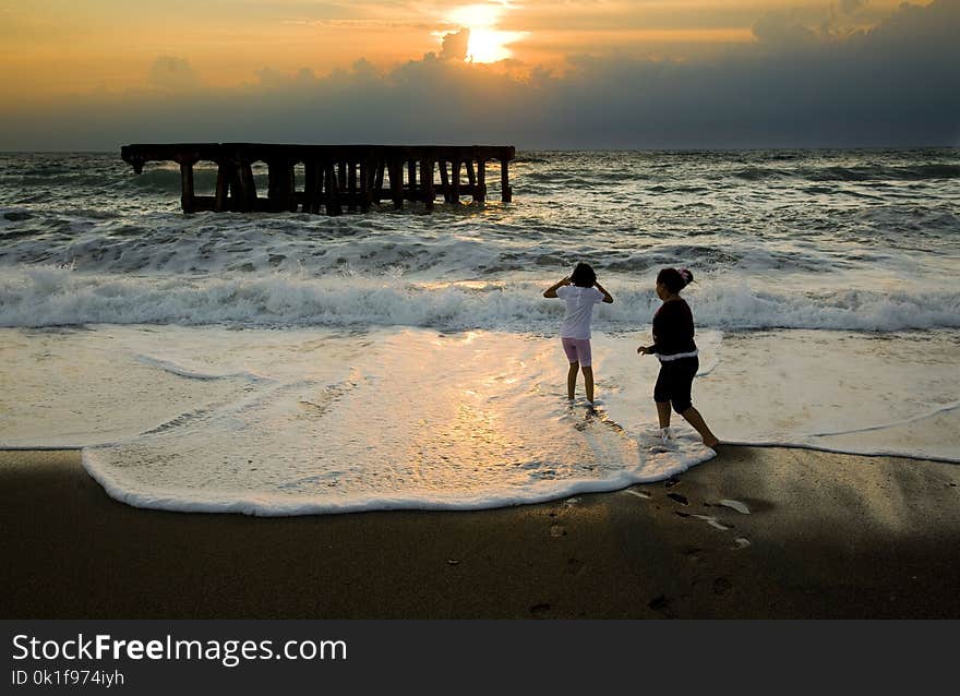 Sea, Body Of Water, Shore, Ocean