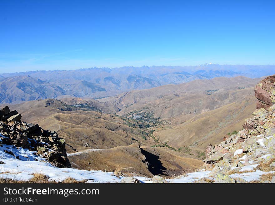 Mountainous Landforms, Mountain, Ridge, Wilderness